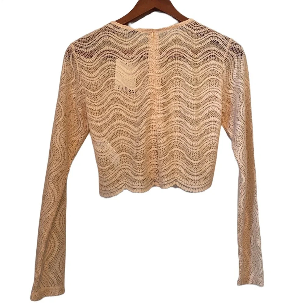 Zara lace crop